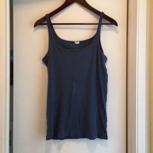 J.Crew Blue Tank Top